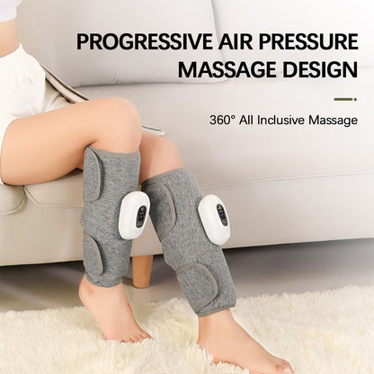 Massage intelligent des jambes 3 Modes Vibration Leg Air Compression Massager Wireless Electric Air Compress Foot Air Pressure Massage