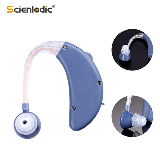 Rechargeable Hearing Aids Digital BTE Deafness Elderly Hearing Aid Hearing Loss Headphones Mini Wireless The Listening Device