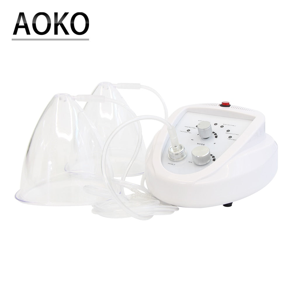 AOKO New Portable Breast Enlargement Butt Lifting Machine  Vacuum Therapy Machine Buttocks Lifter Body Shaping Hip Enhancer