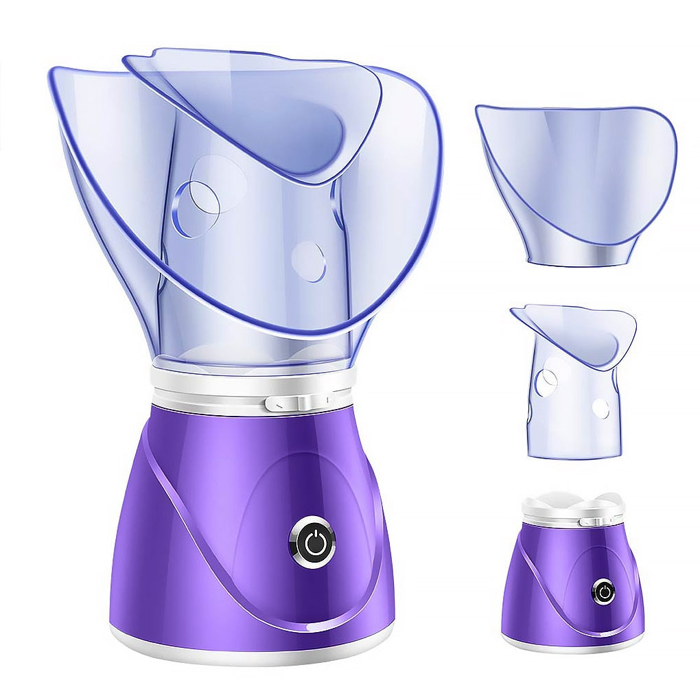 Facial Face Steamer Deep Cleanser Mist Steam Sprayer Spa Skin Vaporizer Promote Blood Circulation