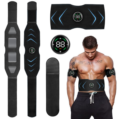 Stimulateur musculaire corps amincissant ceinture électrique Abdominal Trainer Toner perte de poids nouveau Smart EMS Fitness Vibration ceinture unisexe