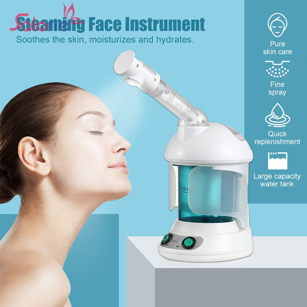 Steaming Face Instrument Soothes the skin;