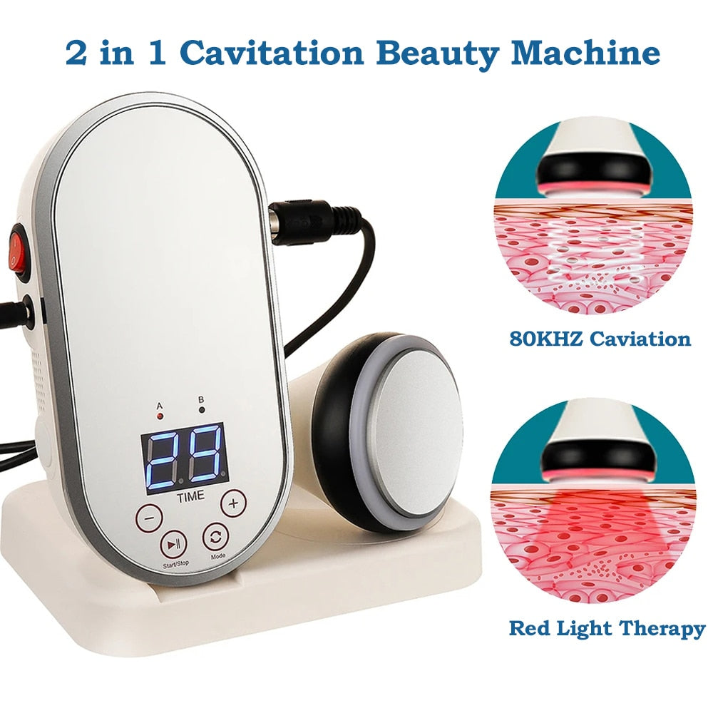 2 in 1 Caviation Beauty Machine 8OKHZ Cavi