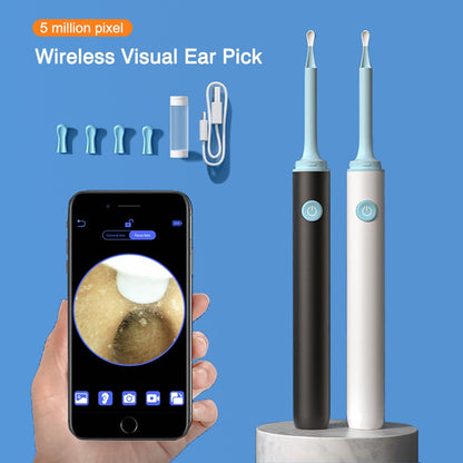 3.9mm Wireless WiFi Ear Pick Otoscope Camera Borescope Luminous Ear Wax Cleaning Teeth Oral Inspection Health Care