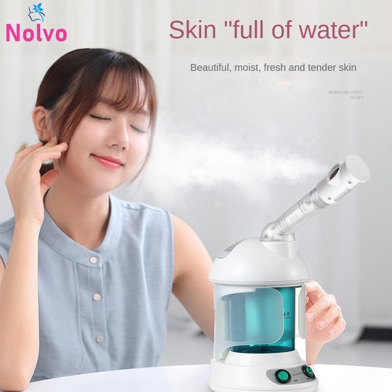 Ozone Facial Steamer Face Skin Care Spa Steam Facial Sprayer Humidifier Nebulizer Nano Facial Moisturizing Beauty Instruments