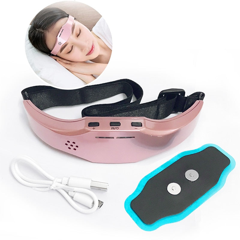 Head Massager Electric Migraine Insomnia Release Headache and Migraine Relief  Sleep Aid Machine Therapy Machine Body Relax Care