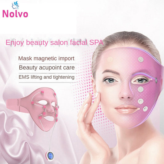 Multi Function 3 In 1 Silicone Facial Mask Face Massager Anti Wrinkle  Face Lifting Slimming Beauty Machine Face Massager