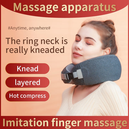 Massage apparatus #Anytime, anywhere#: The ring neck is