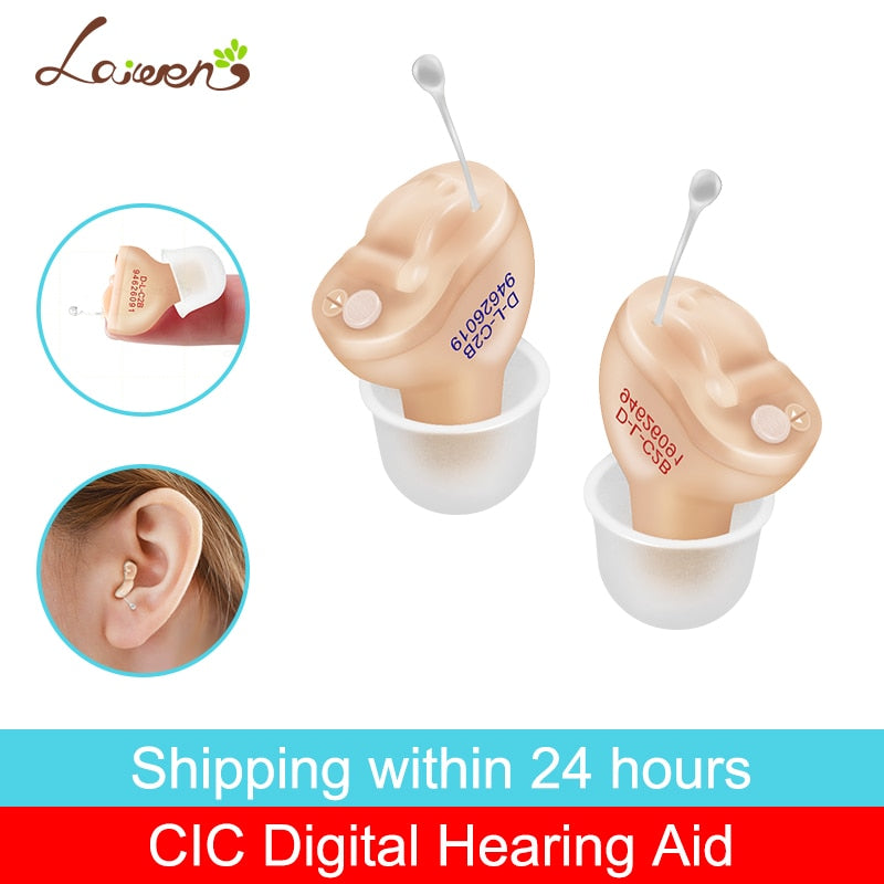 Hearing Aid Digital Hearing Aids Invisible For The Elder Seniors With A10 Battery In The Ear Sound Amplifier Audífonos First Aid