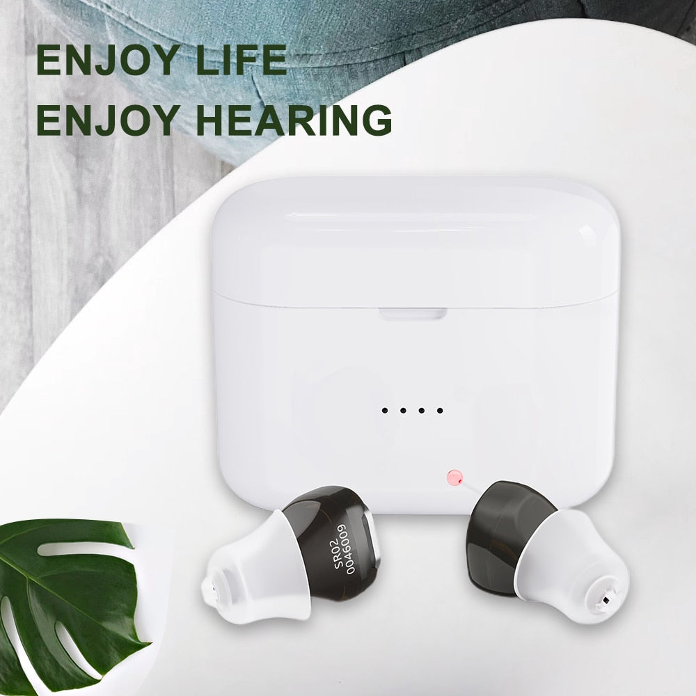 Hearing Aids Audifonos SR02 Elderly Adjustable Micro Wireless  Invisible  Ear Sound Amplifier