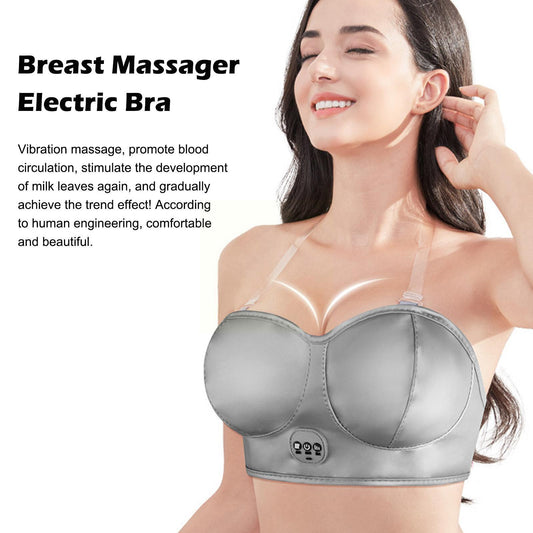 Breast Massager Electric Bra Vibration massage, promote blood circulation,