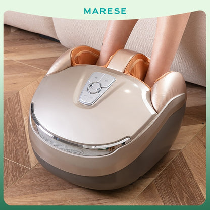 MARESE M7 PLUS Luxuoso Massageador de Pés Máquina Tapping Vibration Rolling Keading Air Compression Massager Com Calor Health Care