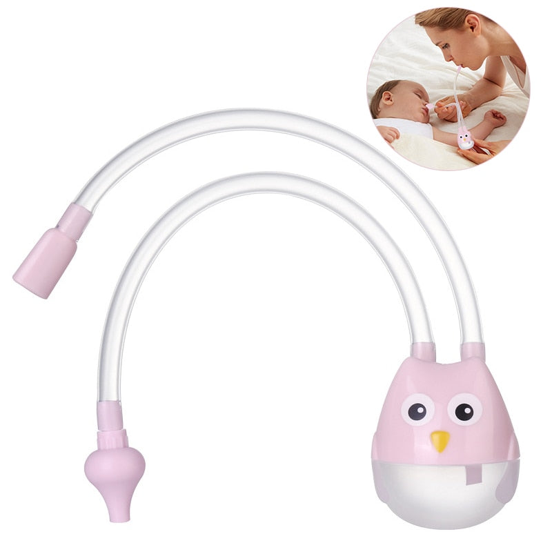 Aspirador nasal infantil sucção nasal limpador de ranho bebê boca sucção cateter crianças limpeza otário ferramenta de limpeza do nariz seguro