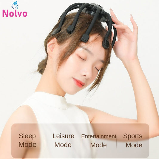 Portable Electric Octopus Claw Head Massager Scalp Massager Relief Stress Fatigue Scalp Massage Kneading Massager Health