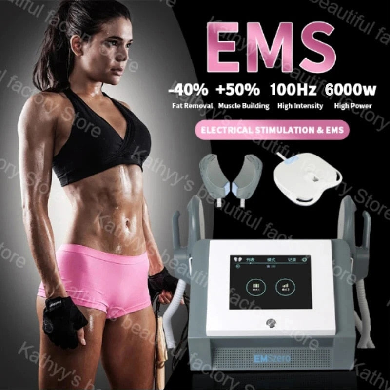 EMSzero EMS MUSCLE STIMUL Machine Body Sculpt HI-EMT Neo RF Tesla Weight Loss Electromagnetic Pélvic Slimming DLS-EMSLIM 2023