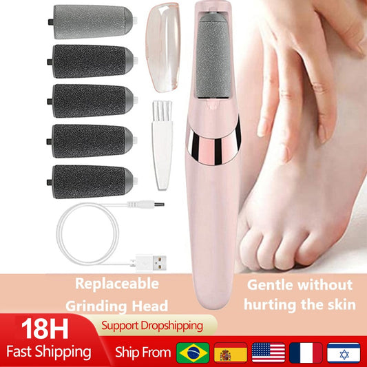 New Foot File Callus Remover Professional Electric Pedicure Tools Skin Care for Heels Grinding Beauty Health Dead Skin Remover