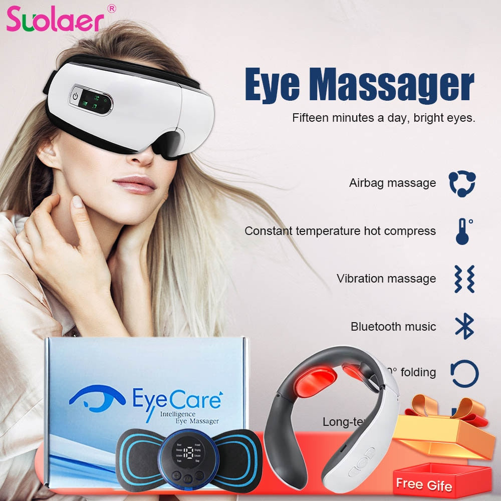 Suolaer' Eye Massager 15 minutes a day,