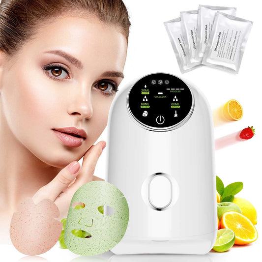 Face Mask Maker Automatic DIY Fruit Natural Vegetable Collagen Mask Smart Touch Screen Salon SPA Skin Care Homeuse Beauty Device