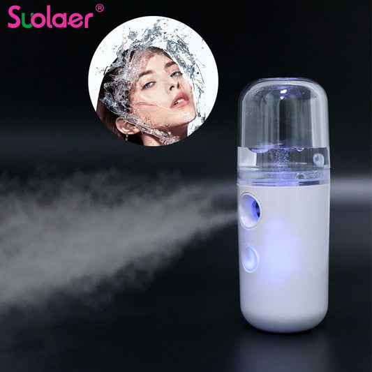 30ml Nano Face Steamer Machine Oil Control Humidifier Facial Vaporizer Sprayer Skin Moisturize Anti Aging Remove Wrinkle Steamer