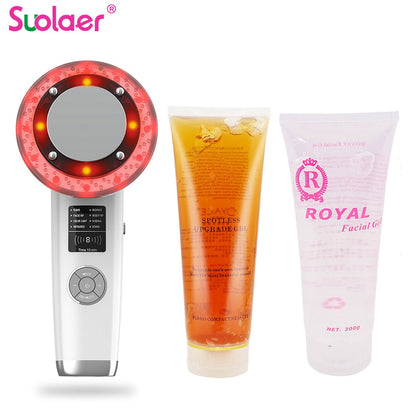 Ultrasound Cavitation EMS Body Slimming Massager Facial Care Lipo Anti Cellulite Fat Burner Galvanic Infrared Ultrasonic Therapy