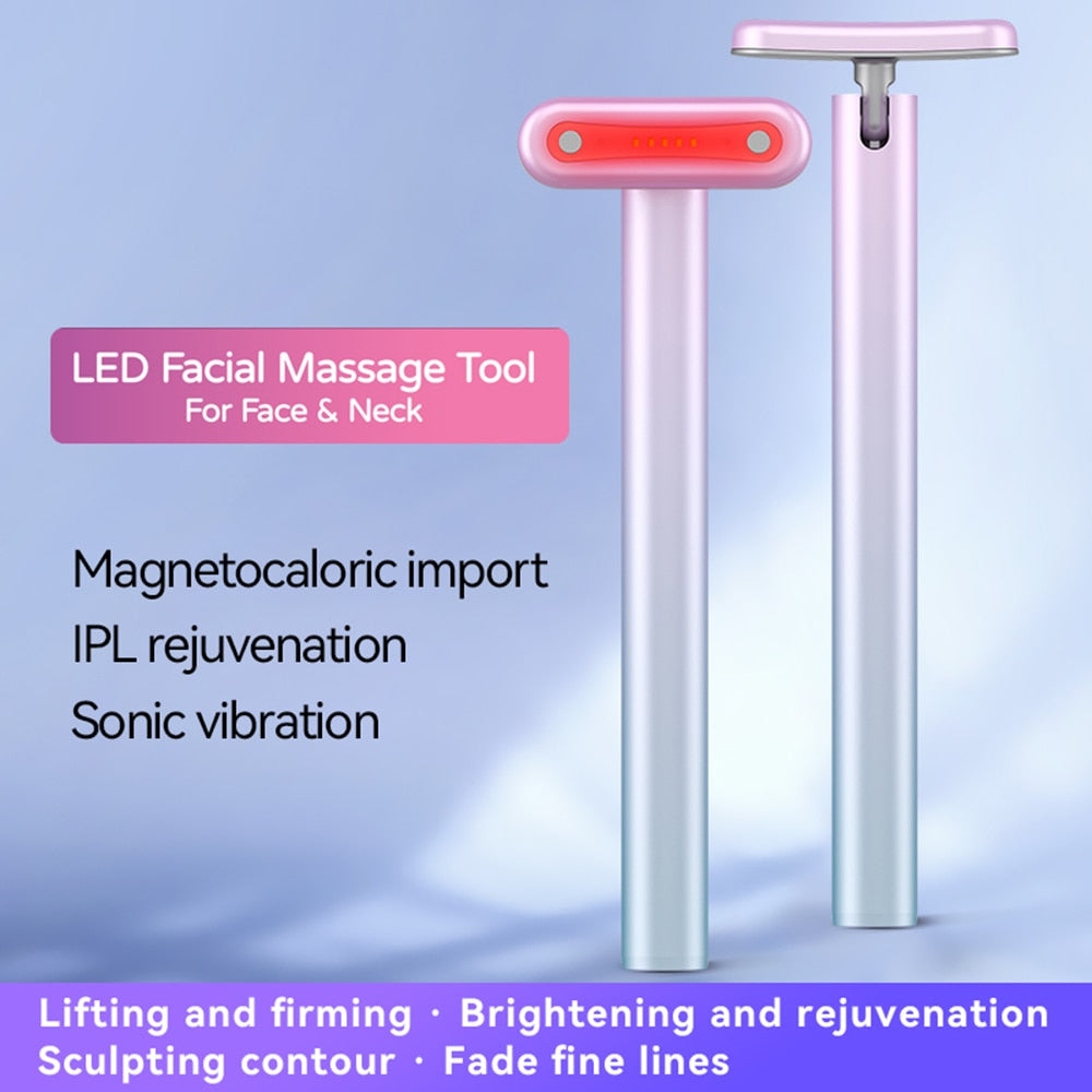 LED Facial Massage Tool For Face & Neck Magnetocalor