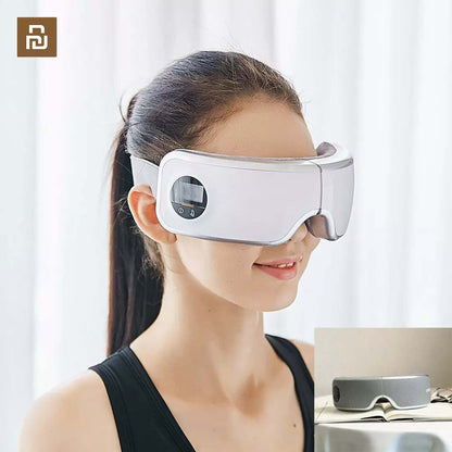 Novo Youpin Pangao Smart Fold Eye Massager Vibradores 5 Modos Multi-frequency Vibration Bionic Air Pressure Music Office Travel