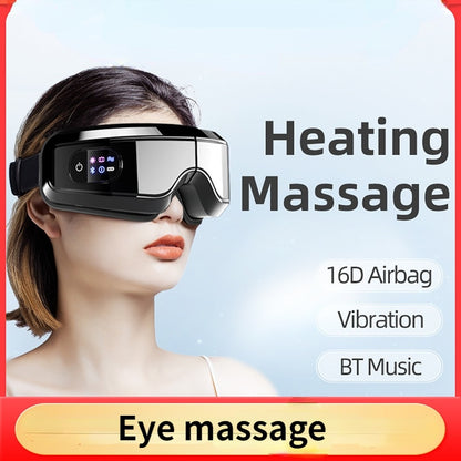 Heating Massagel 16D Airbag Vibration BT Music Eye