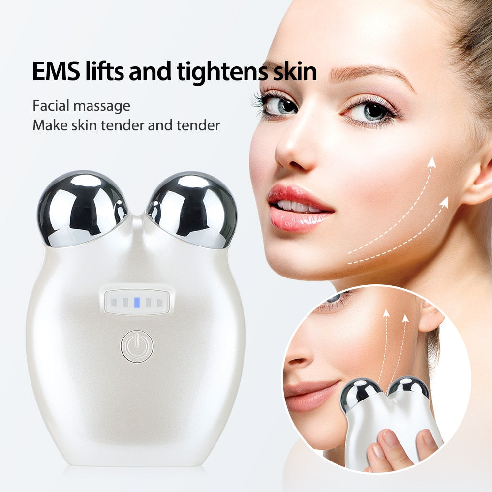 EMS lifts and tightens skin Facial massage Make skin