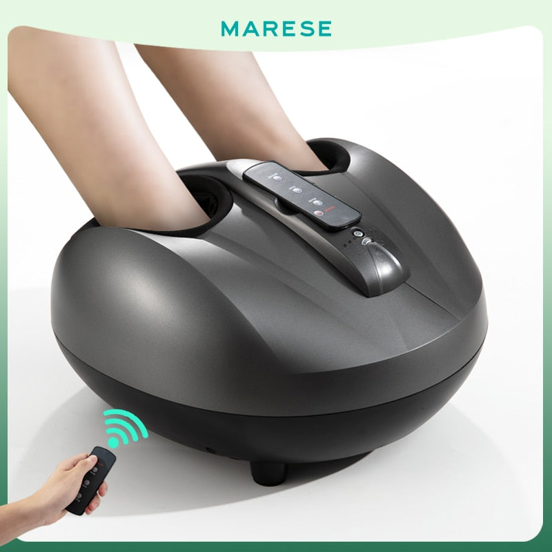 MARESE Elétrica Shiatsu Massageador de Pés Massageador de Compressão de Ar Rolo Massageador de Aquecimento Infravermelho Cuidados de Saúde M118