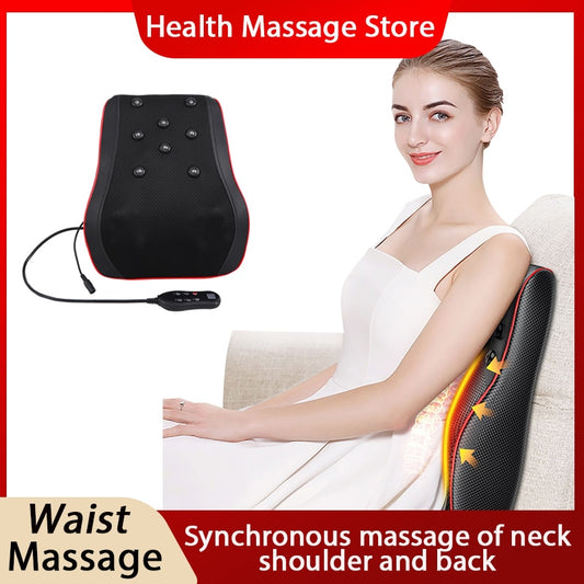 Waist Massage Car Portable Massager Muscle Relaxation Massager Heating Massage Neck Massage Body Relaxation Massage