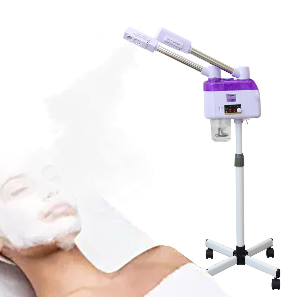 AOKO Professional Facial Steamer Device Hot And Cold Deep Clean Face Ozone Steam Vaporizer Skin Care For Salon Spa