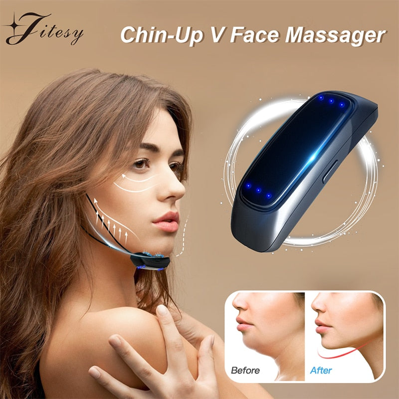 itesry Chin-Up V Face Massager Before