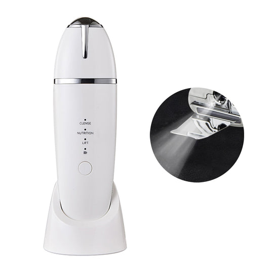 Lesen Blackhead Remover Ultrasonic Skin Scrubber Waterproof Scrubber With Nano Mist Moisturizing Pore Skin Cleansing Device