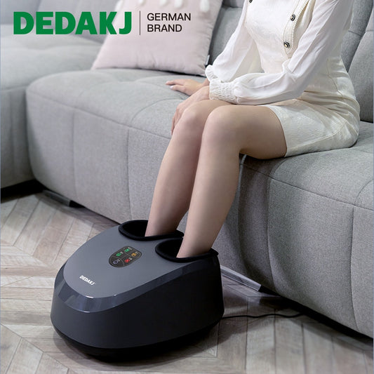 DEDAKJ DE-MF01 Remote Control Electric Foot Massager Machine Air Compression Deep Vibration With Heat Compress 36 to 45 Size