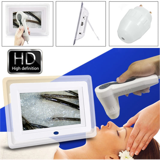 Scalp Analysis Machine Scalp Detector Rechargeable Hair Follicles Oil Moisture Tester Facial Skin Hair Analyser Machine