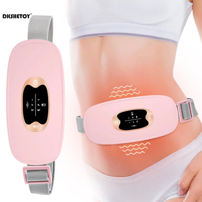 Smart Warm Palace Belt Almofada de Aquecimento Menstrual Cintura Elétrica Compressa Quente Massageador Corporal Costas Cólicas Abdominais Alívio da Dor