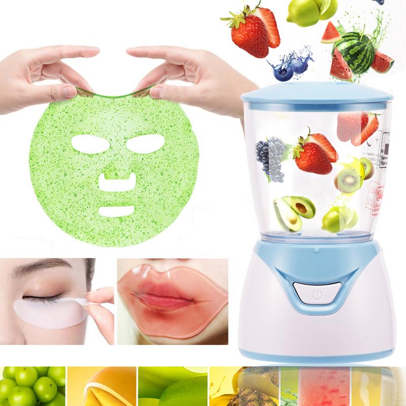 Máquina de máscara facial caseira Fabricante de remendos de vegetais de frutas Kit de instrumentos de beleza Colágeno natural Ferramenta para cuidados com a pele facial em casa